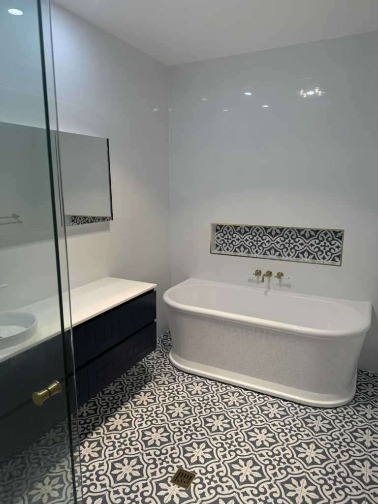 Beautifully renovated bathroom