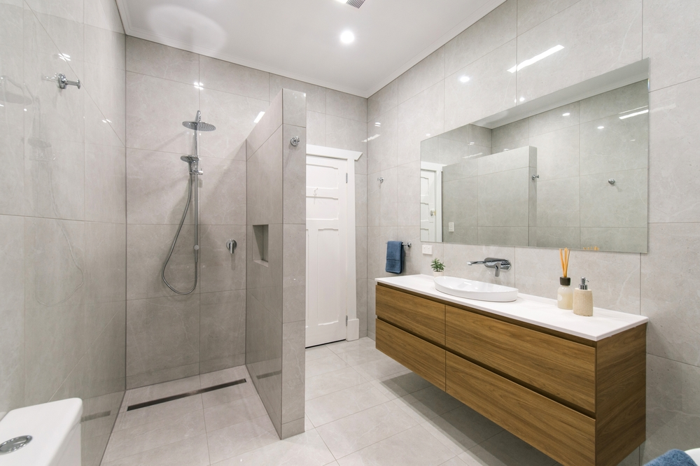 Bathroom renovation transformation